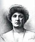 Portrait of Dame Nellie Melba.