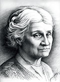 Portrait of Edith Cowan.