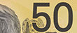 Part of $50 Banknote